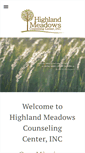 Mobile Screenshot of highlandmeadowscc.com